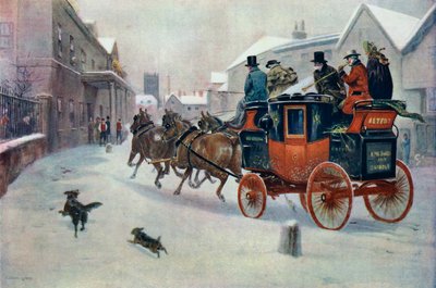 A tiempo en el León de George Goodwin Kilburne